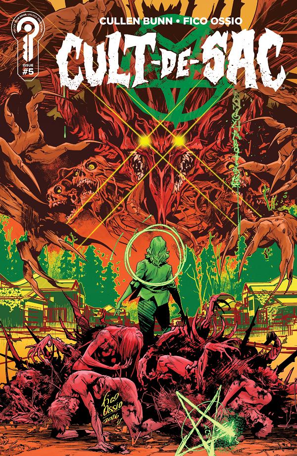 Cult-De-Sac #5 cover by Fico Ossio