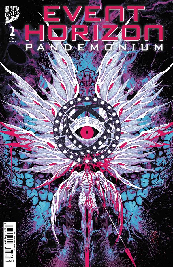 Event Horizon: Pandemonium #2 cover by Dante Navarro