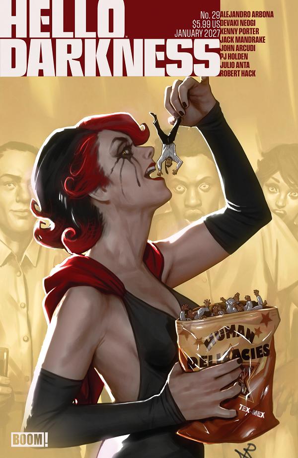 Hello Darkness #29 cover by Rebeca Puebla