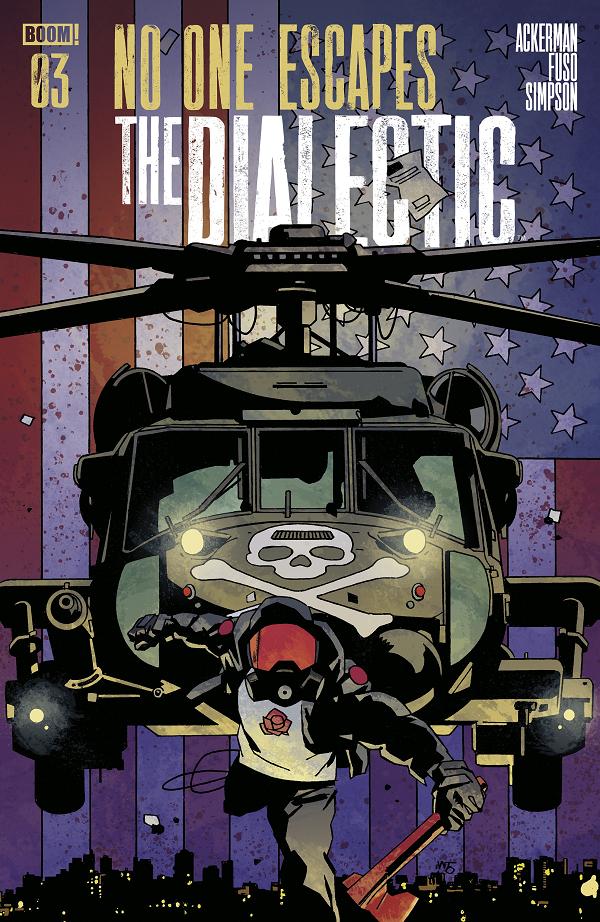 No One Escapes The Dialectic #3 cover by Antonio Fuso
