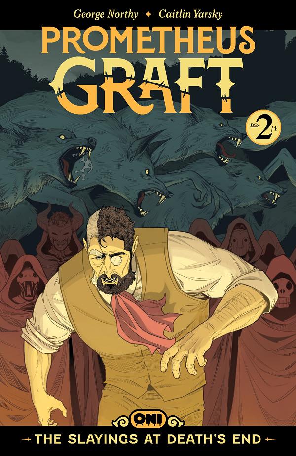 Prometheus Graft: The Slayings At Death's End #2 cover by Caitlin Yarsky