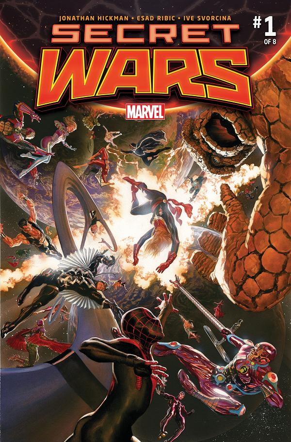 Secret Wars Facsimile Edition #1 cover by Alex Ross