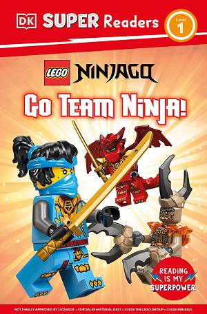 Dk Super Readers Level 1 Lego Ninjago Go Team Ninja