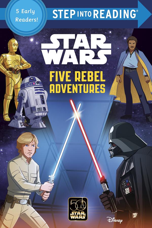 Five Rebel Adventures: Step Into Reading Collection (Star Wars) cover