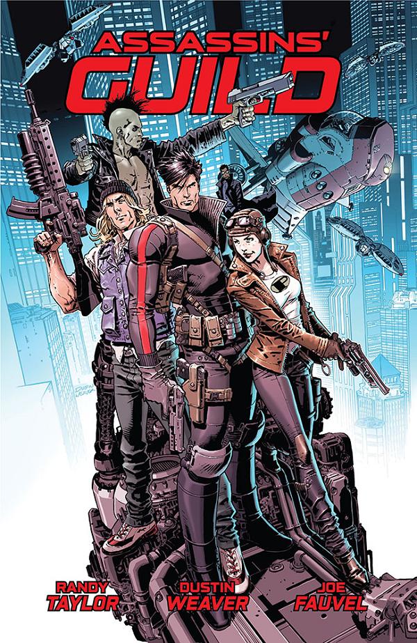 Assassins Guild HC cover by Dustin Weaver