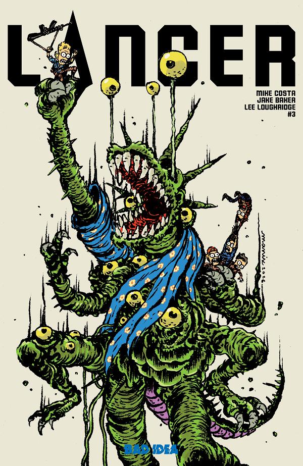 Lancer #3 variant cover by Manix Abrera