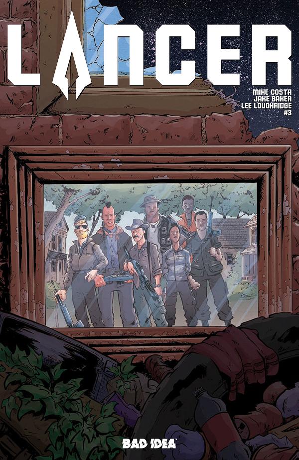 Lancer #3 variant cover by Jake Baker