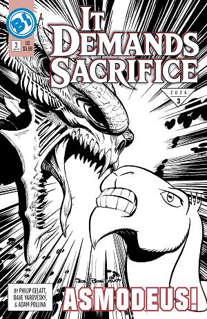 It Demands Sacrifice #3 CVR F (OF 4) CVR F JON BOGDANOVE HOMAGE cover