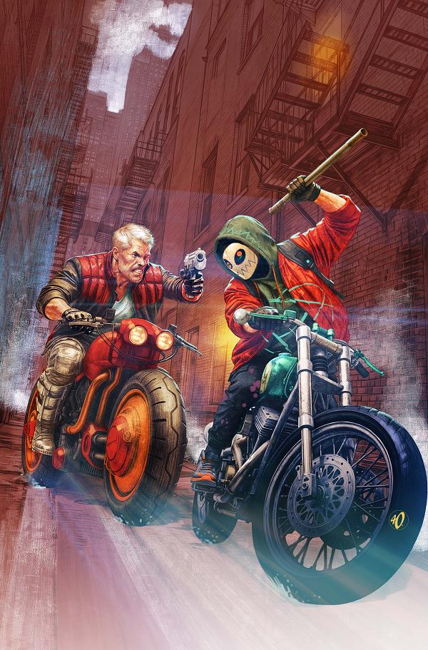 Gangs Of Gotham #3 cover by Ariel Olivetti