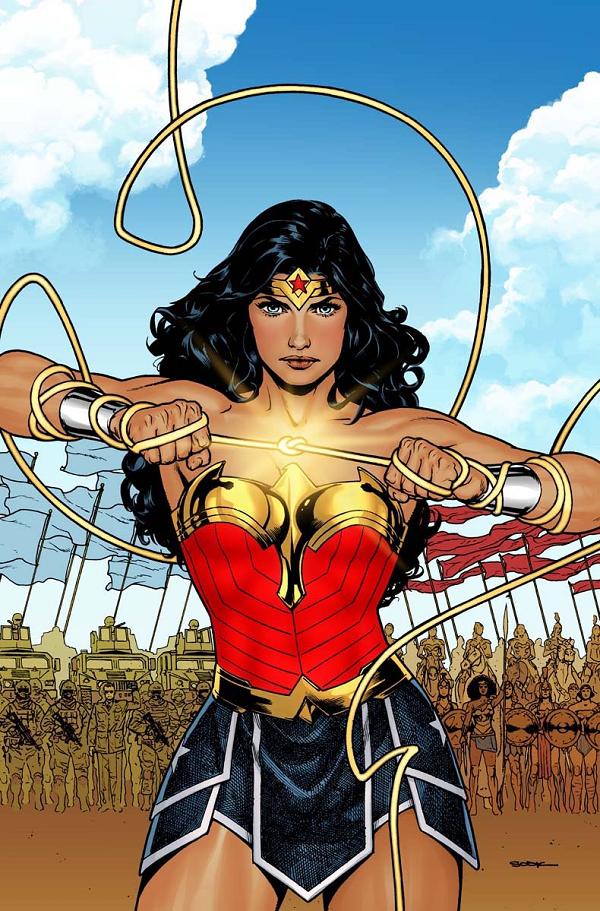 Wonder Woman #41 cover by Ryan Sook