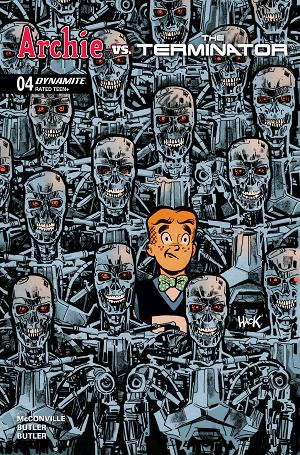 Archie Vs The Terminator #4 CVR C CVR C ROBERT HACK cover
