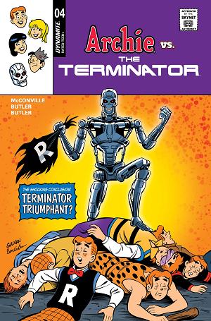 Archie Vs The Terminator #4 CVR D CVR D BILL GALVAN cover