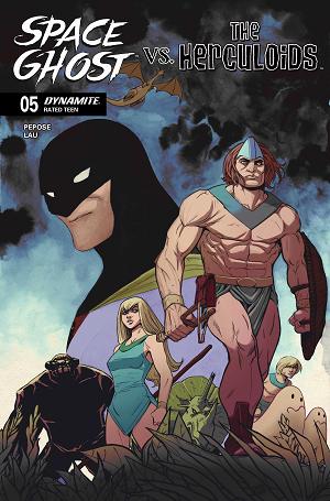 Space Ghost Vs The Herculoids #5 CVR B CVR B DREW MOSS cover