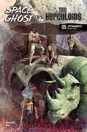 Space Ghost Vs The Herculoids #5 CVR D CVR D BJORN BARENDS cover