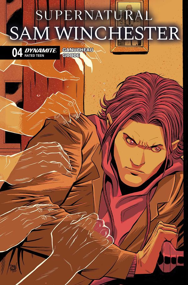 Supernatural Sam Winchester #4 variant cover by Drew Moss
