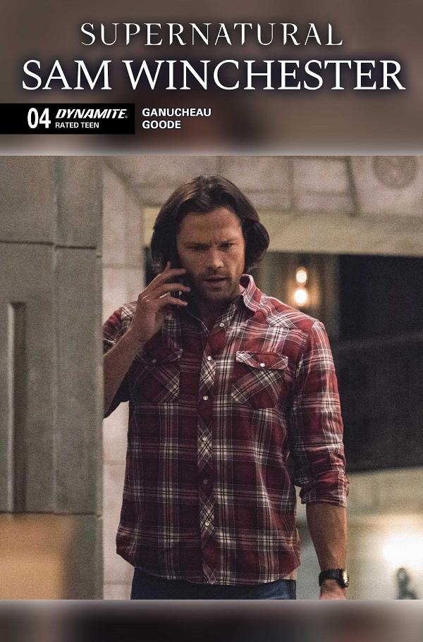 Supernatural Sam Winchester #4 variant cover by Photo 2