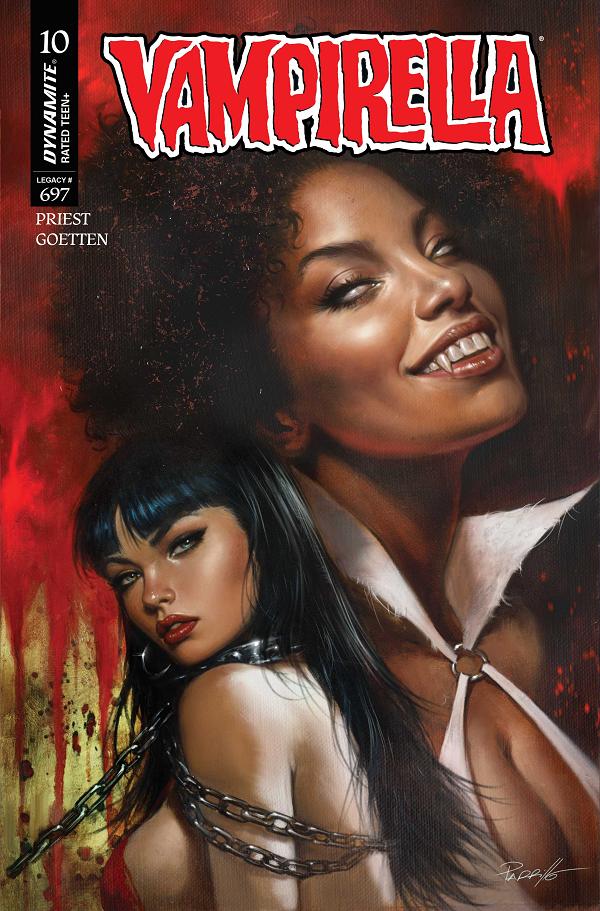 Vampirella (2026) #10 cover by Lucio Parrillo