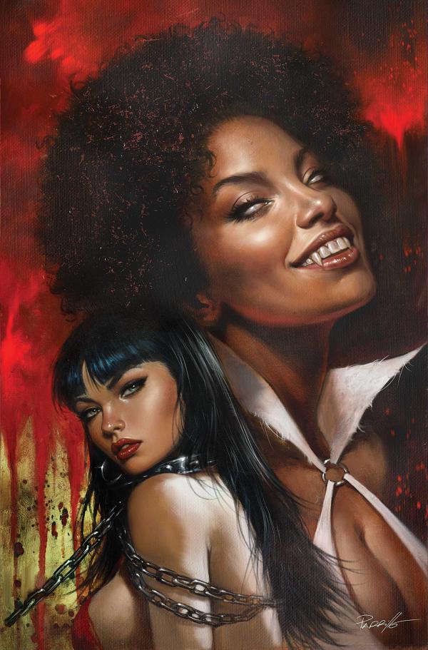 Vampirella (2026) #10 cover by Lucio Parrillo
