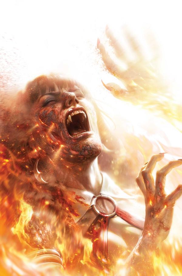 Vampirella Paradise #3 variant cover by Francesco Mattina