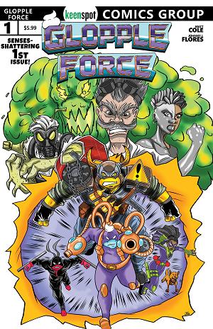 Glopple Force #1 CVR C CVR C JOHNNY J FLORES GIANT-SIZE HOMAGE cover