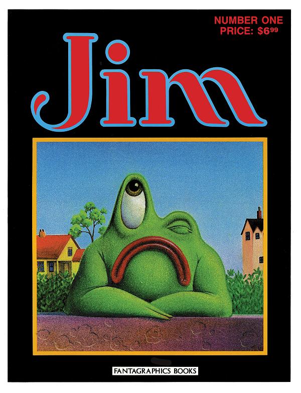 Jim #1 cover by Jim Woodring
