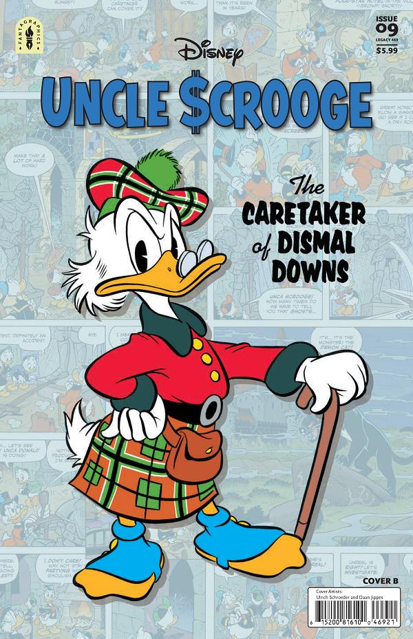 Uncle Scrooge Legacy #469 variant cover by Daan Jippes