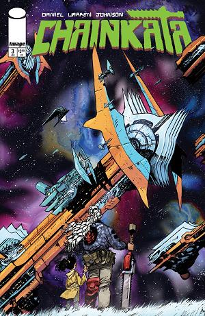 Chainkata #3 CVR A DANIEL WARREN JOHNSON & MIKE SPICER cover