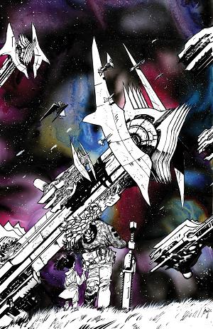 Chainkata #3 CVR D CVR D DANIEL WARREN JOHNSON RAW ART cover