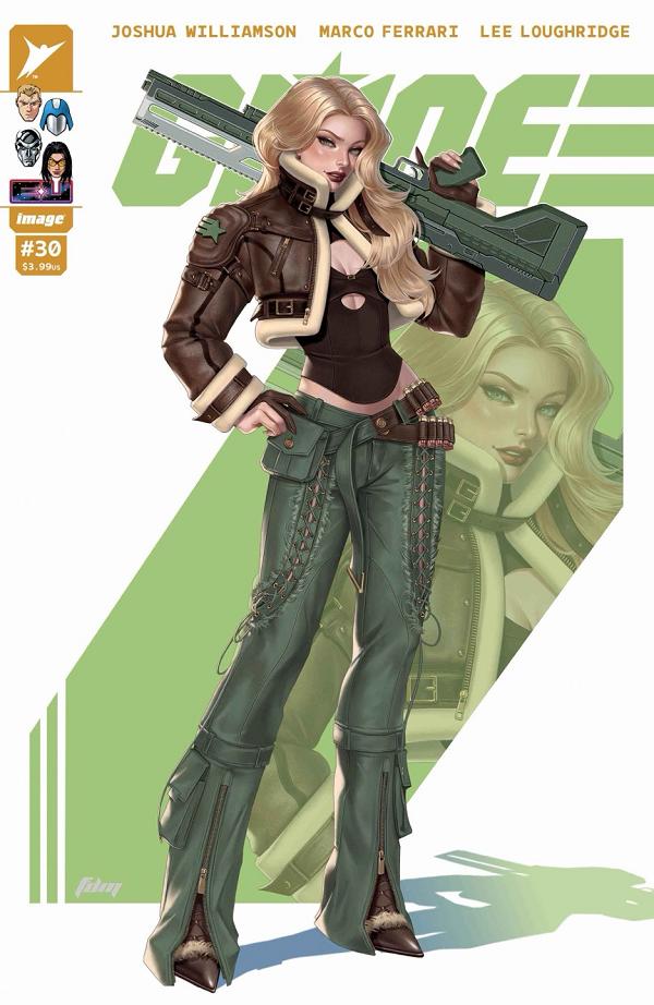 Gi Joe #30 variant cover by Fadime Yildirim