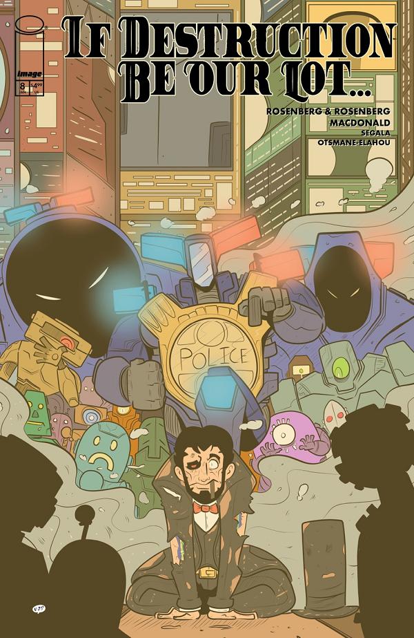 If Destruction Be Our Lot #8 variant cover by Lane Lloyd