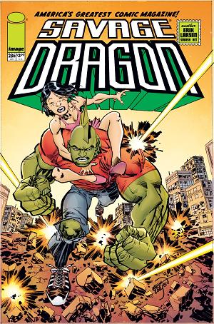 Savage Dragon #286 CVR A ERIK LARSEN (MR) cover