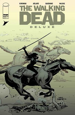 Walking Dead Deluxe #153 CVR C CVR C WES CRAIG & DAVE MCCAIG cover