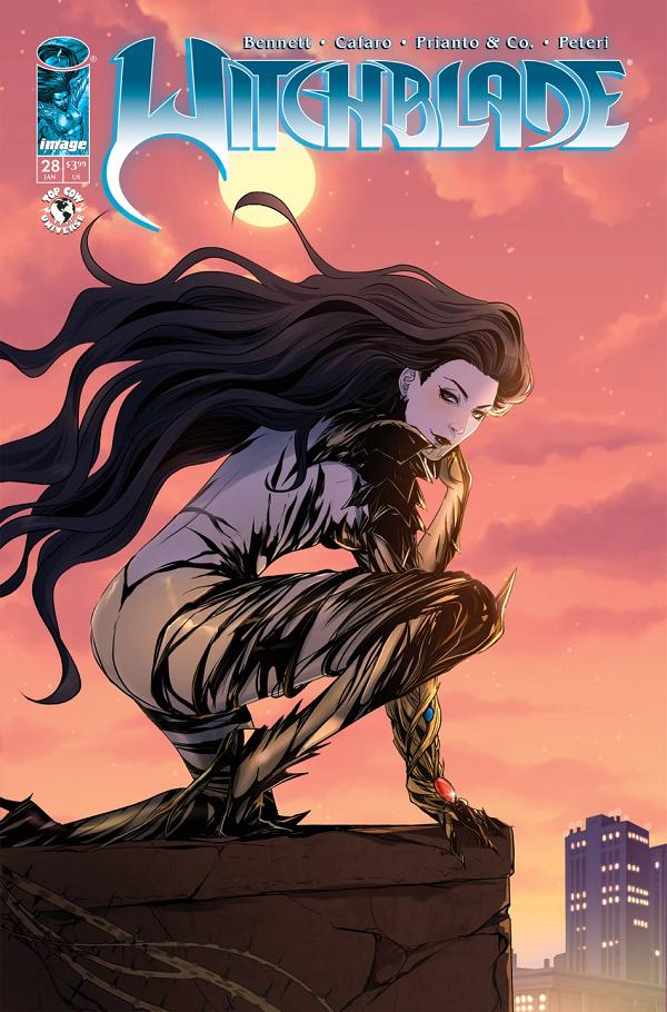 Witchblade #28 variant cover by Yishan Li