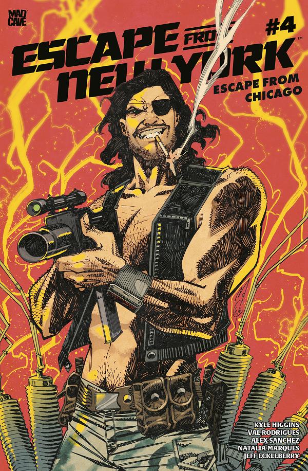 Escape From New York Escape From Chicago #4 variant cover by John McCrea