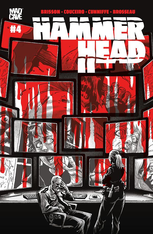 Hammer Head #4 cover by Damian Couceiro