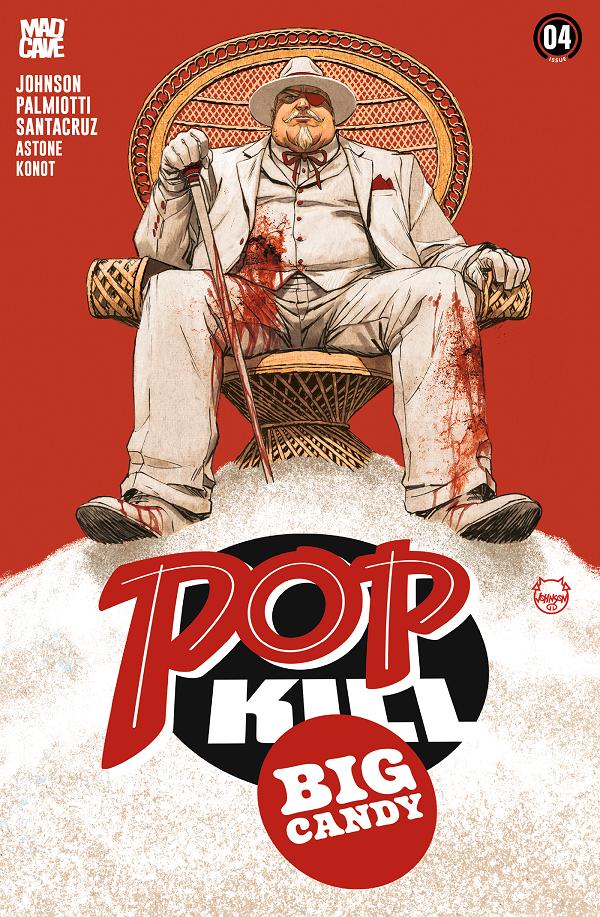 Pop Kill Big Candy #4 variant cover by Dave Johnson