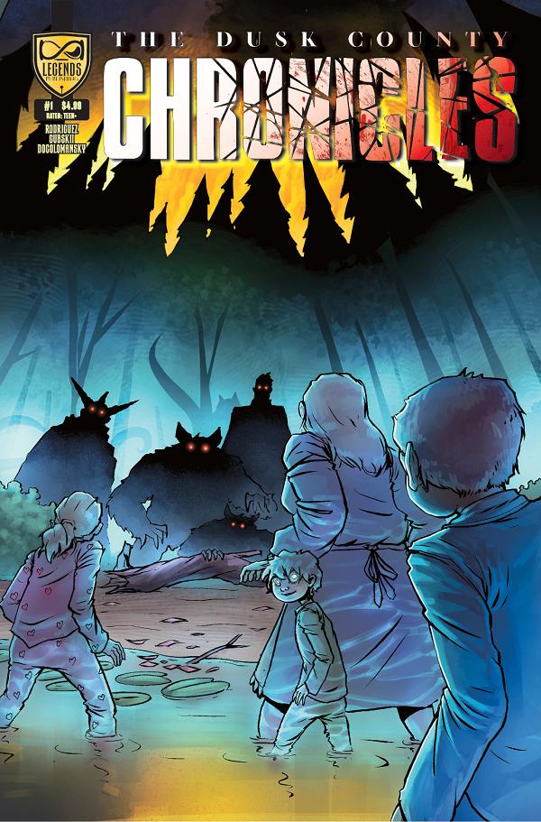 Dusk County Chronicles #1 cover by Roman Gubskii
