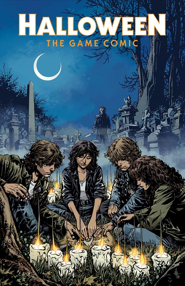 Halloween The Game Comic #3 cover by Zach Howard