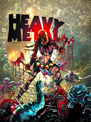 Heavy Metal Magazine HC #5 cover
