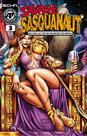 Savage Sasquanaut #3 CVR A CRAIG BABIAR cover