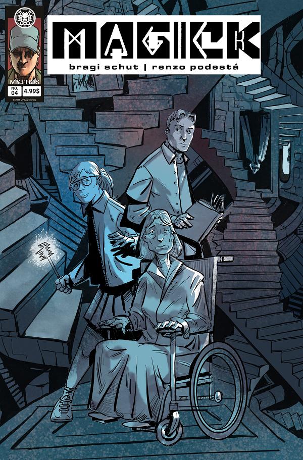 Magick #4 variant cover by Wayne Lowden