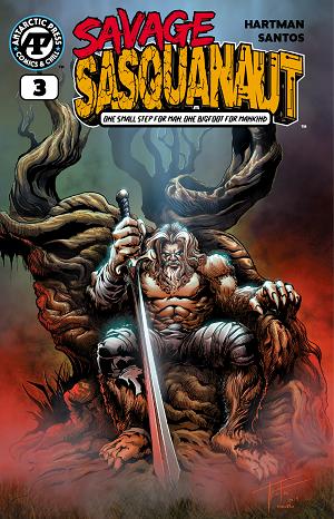 Savage Sasquanaut #3 CVR B CVR B ROD THORNTON cover