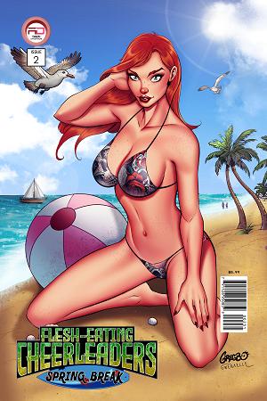 Flesh Eating Cheerleaders Spring Break #2 CVR C (OF 4) CVR C GREGBO cover