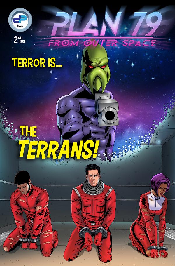 Plan 79 From Outer Space #2 cover by Andres Barrero