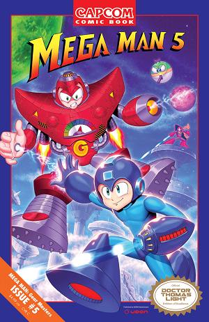 Mega Man Gear Masters #5 CVR C (OF 5) CVR C INC 1:5 GENZOMAN cover