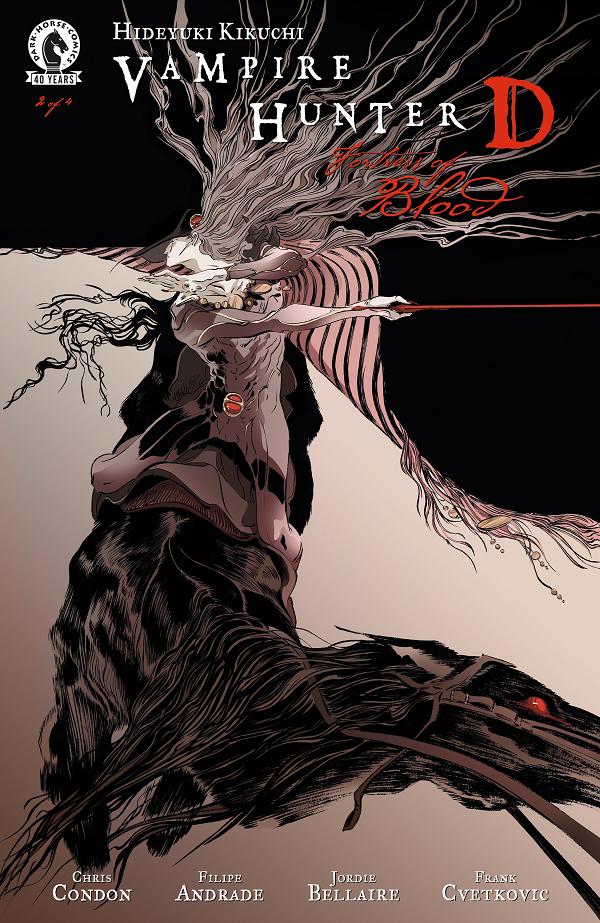 Vampire Hunter D: Fortress Of Blood #2 variant cover by Emma Rios