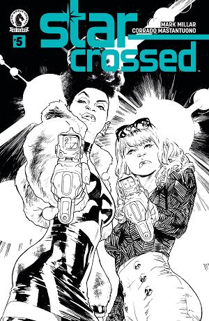 Star-Crossed #5 (CVR B) (B&W) (Stuart Immonen) cover