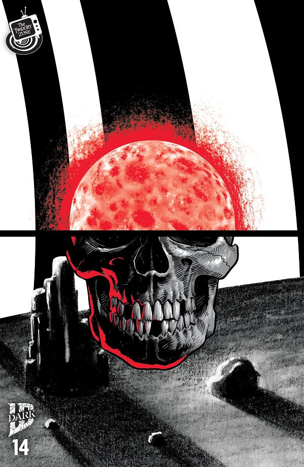 The Twilight Zone #14 variant cover by J. Gonzo