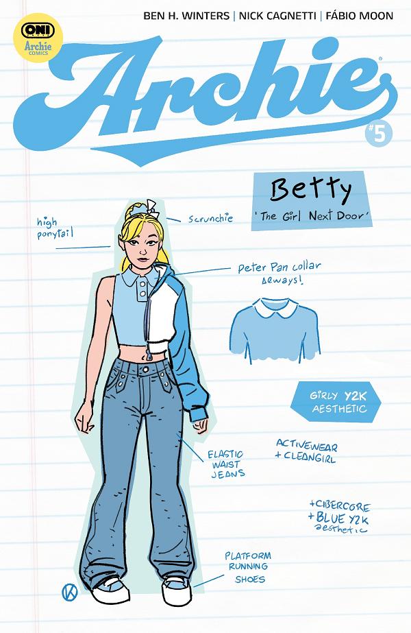 Archie #5 variant cover by Kano
