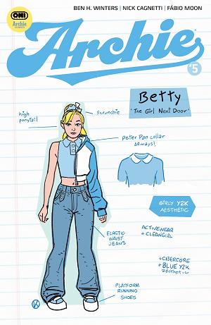 Archie #5 Cover D Kano Character Design 1:10 Var [1:10] cover